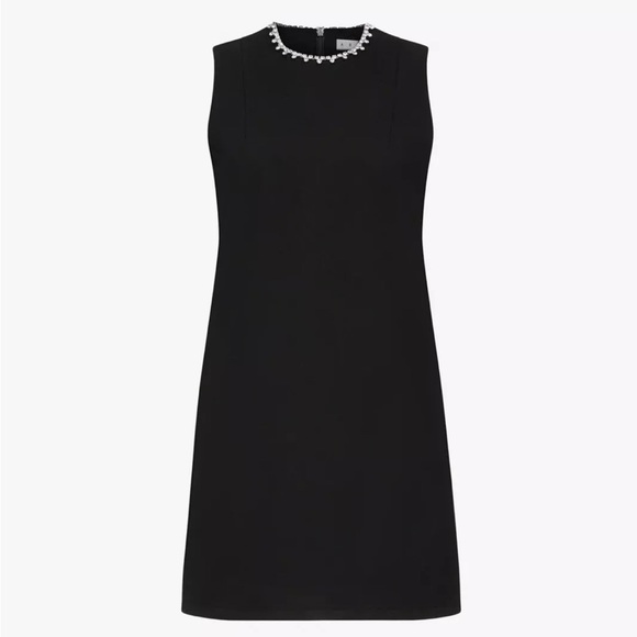 NWT AREA Crystal Heart Open Back Dress (Large) Retails for $795 - Picture 3 of 11